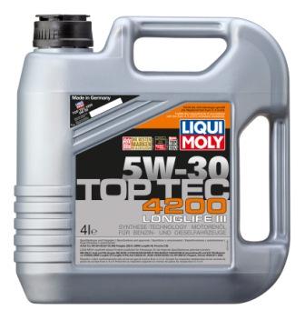 ULEI LIQUI MOLY TOP TEC 4200 5W-30 BIDON 4L title=